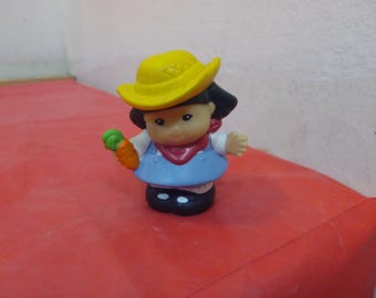 Vintage Pretend Play Figures and Items, Fisher Price Little People 70's, Lego People, and Other Items