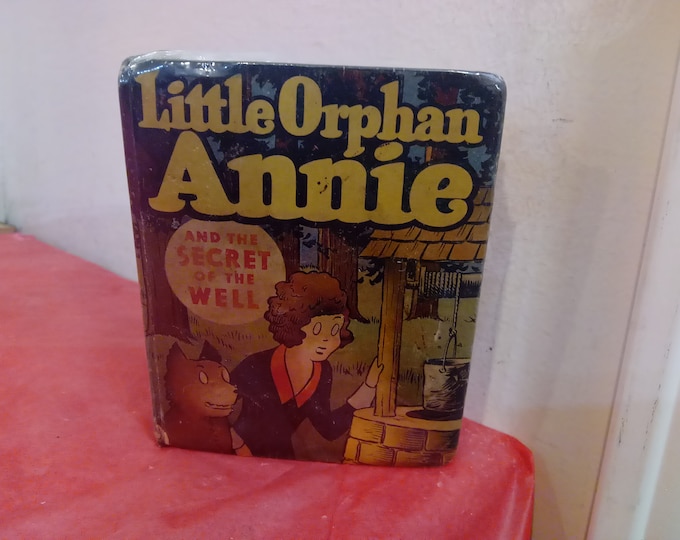 Vintage Big Little Book, Little Orphan Annie Books, Ella Cinders, and Our Gang, 1930's