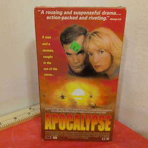 Vintage VHS Movie Tape, Apocalypse, Richard Nester, 1990's~