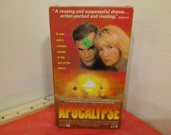 Vintage VHS Movie Tape, Apocalypse, Richard Nester, 1990's~