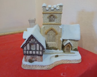 Vintage David Winter Cottages, Special for Christmas 1989 "A Christmas Carol" by John Hine Studios, Large Size