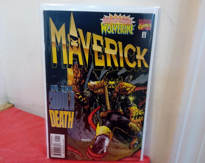 Vintage Marvel Comic Books, Maverick in the Shadow of Death, 1990's