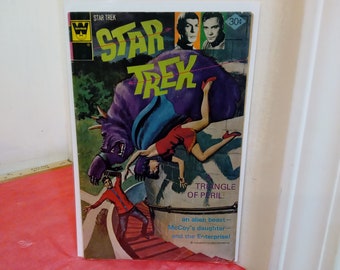 Vintage Whitman/Gold Key Comic Books, "Star Trek", Various Issues, 1970's