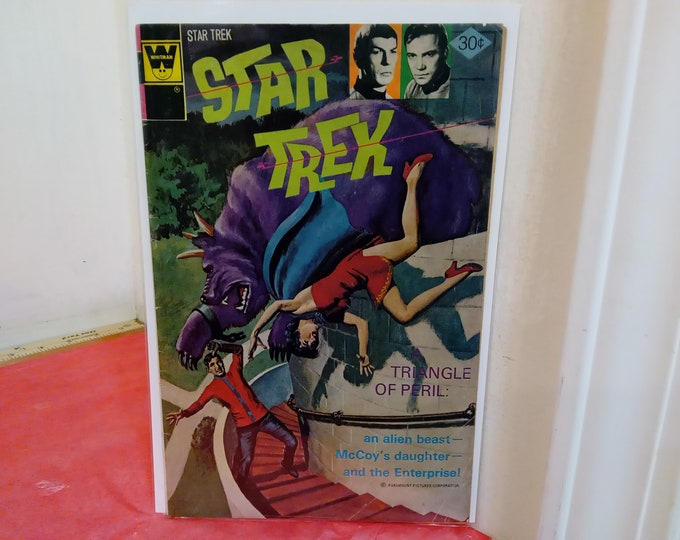 Vintage Whitman/Gold Key Comic Books, "Star Trek", Various Issues, 1970's