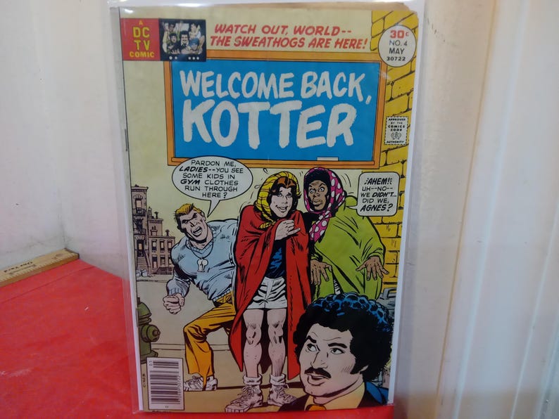 Vintage DC Comic Books, Welcome Back, Kotter #4, 1970's - Etsy