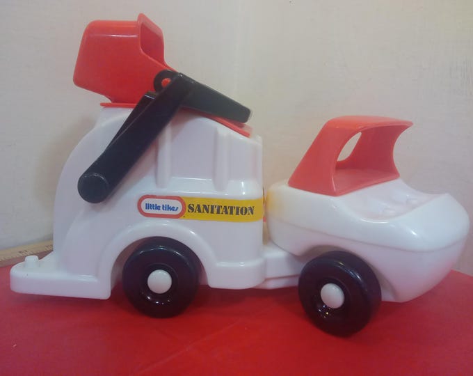 Vintage Push and Pull Vehicles, Little Tikes Push and Pull Vehicles, Sanitation Truck, Play Transporter, Cherry Picker, or Orange Truck
