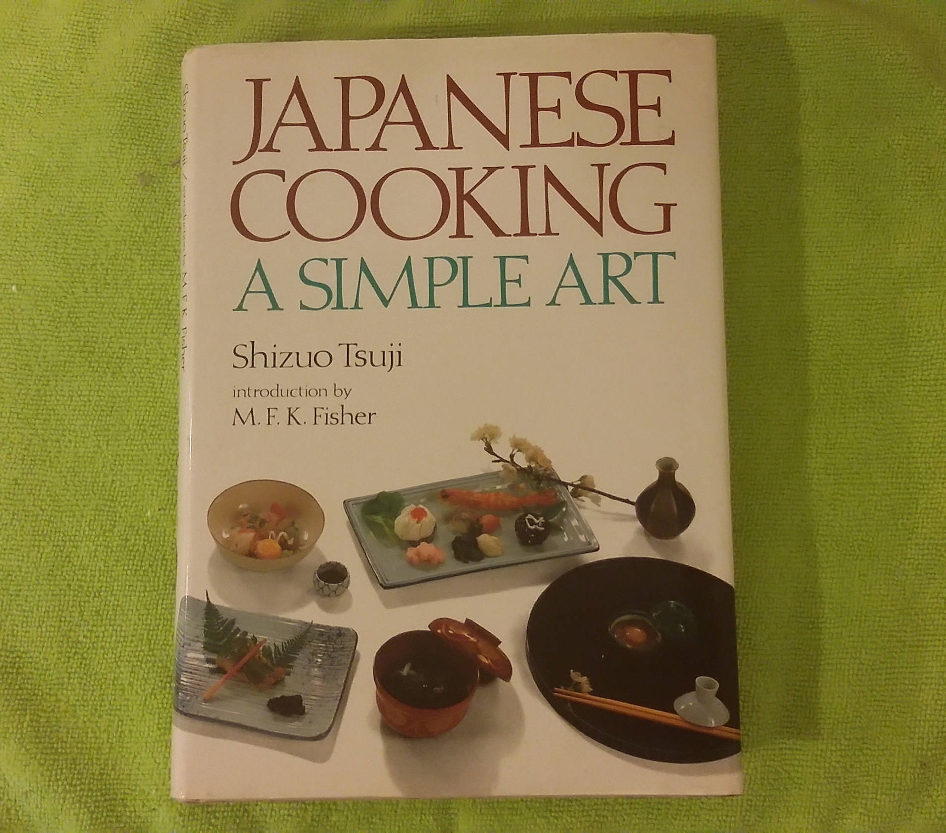Vintage Japanese Cookbook, Japanese Cooking A Simple Art by Shizuo