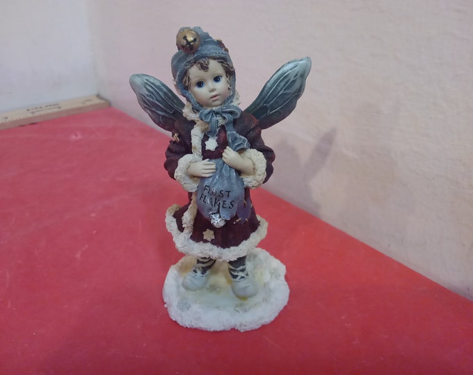 Vintage Resin Figurine, The Boyds Collection, The Wee Folkstone Collection, Kristabell Faeriefrost, 1997