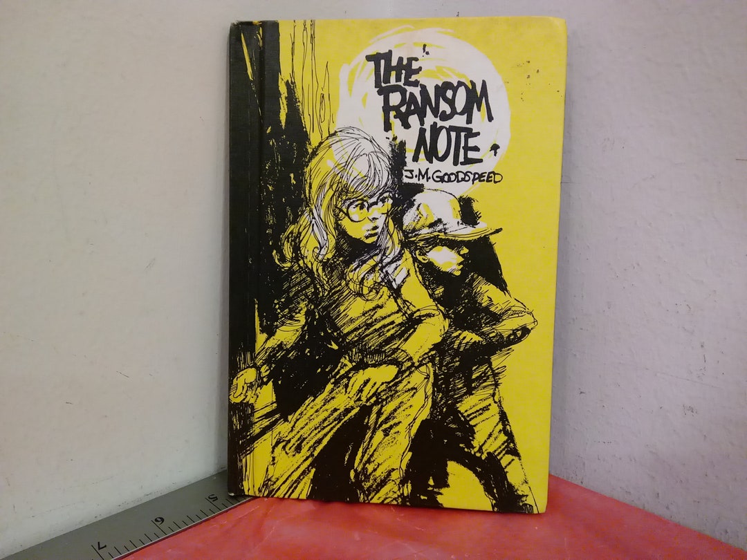 Vintage the Ransom Note by J.M. Goodspeed, Xerox Publications, 1978 - Etsy