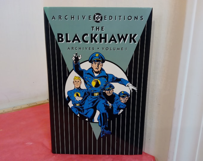 Vintage Comic Books, DC Comic Book "The Blackhawk Archives Volume I", 2001