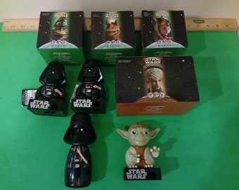 Vintage Restaurant Toys, Star Wars Premiums from KFC, Taco Bell and Pizza Hut by Tricon, 1999#