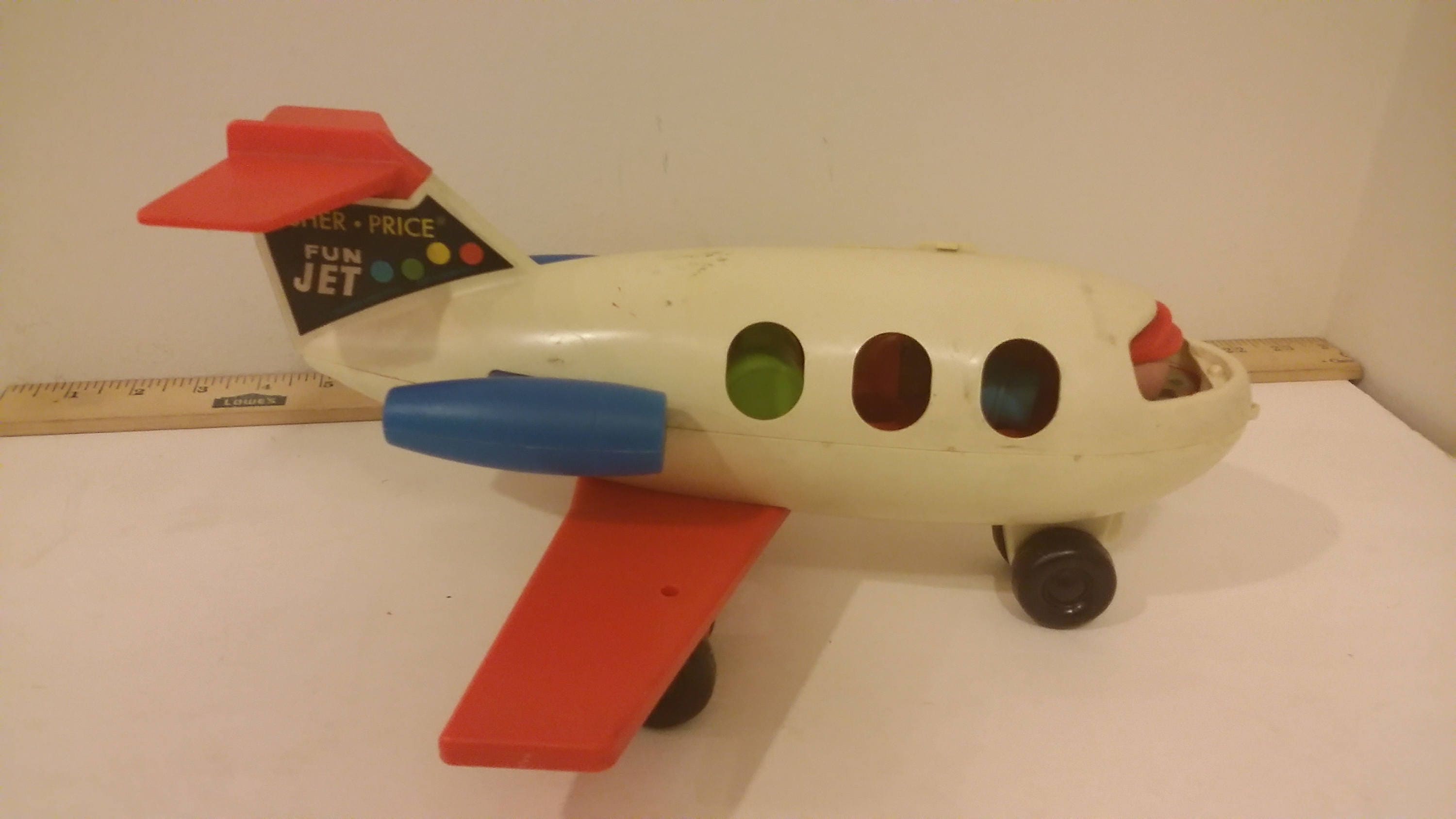 fisher price airplane 1970s