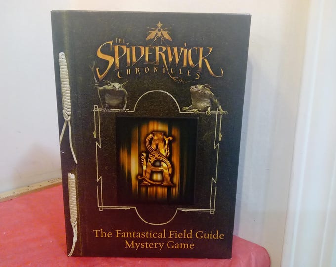 Vintage Board Game, The Spiderwick Chronicles "The Fantastical Field Guide Mystery Game", 2007