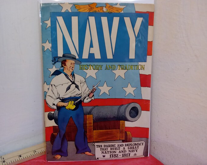 Vintage Comic Books, Navy Comic Books, Navy History and Tradition Comic Books, 1950's