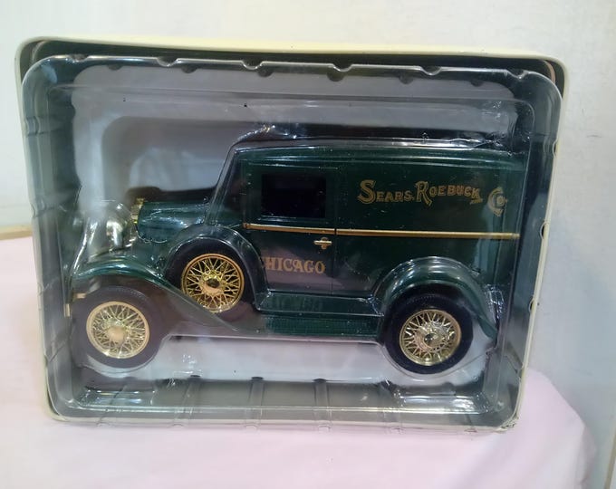 Vintage Delivery Truck Banks, Sears or JC Penney's Delivery Truck Banks by Ertl or Liberty