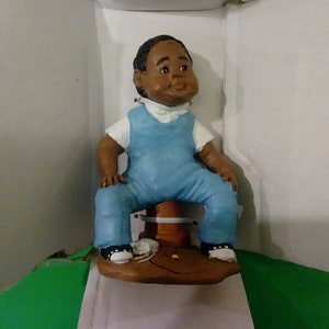 Vintage Figurine, Marge Crunkleton Granny&#39;s Garden Collectible Figurine &quot;Robert&quot; Club V, 1994
