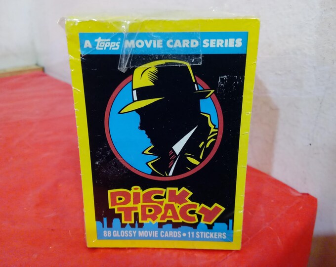 Vintage Artist/Collectible Cards, Dick Tracy Movie Cards Full Set or Incomplete Packs