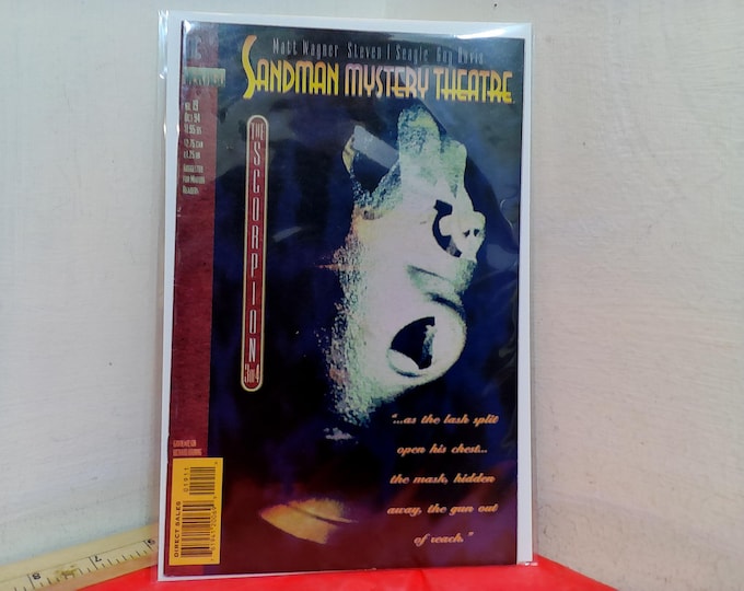 Vintage Comic Books, DC Comic Books, Sandman Mystery Theatre, 1990's