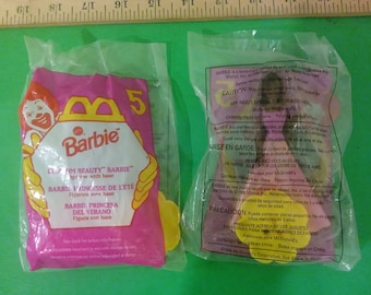 Vintage McDonald's Happy Meal Blossum Beauty Barbie Toy, 1996 #