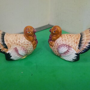 Vintage Turkey Salt and Pepper Shakers