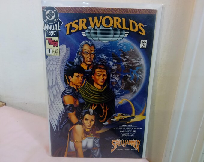Vintage Comic Books, DC Comic Books, The Ring of the Nibelung "Book One" or TSR Worlds Annual 1990, 1990's