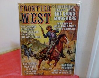 Vintage Magazine, Frontier West Magazine and Stories, June 1971