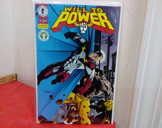 Vintage Dark Horse Comic Books, Will to Power, 1990's