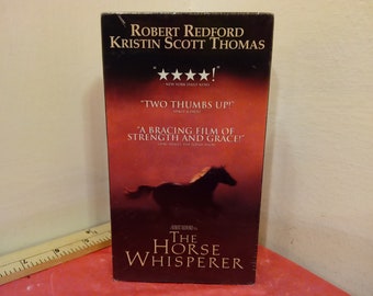 Vintage VHS Movie Tape, The Horse Whisperer, Walt Disney Films, Miracle of the White Stallions, or Return to Snowy River, 1990's