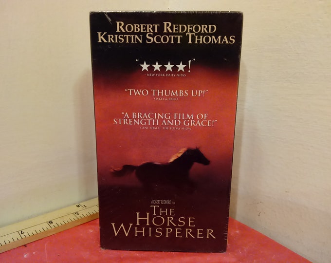 Vintage VHS Movie Tape, The Horse Whisperer, Robert Redford, ~