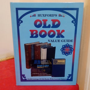 Vintage Hardcover Book, Huxford&#39;s Old Book Value Guide, 1994