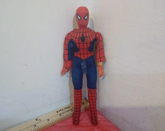 Vintage Action Figures, Marvel Comics Superheroes Action Figures, "Spiderman or Incredible Hulk" by Mego Corp, 1970's#