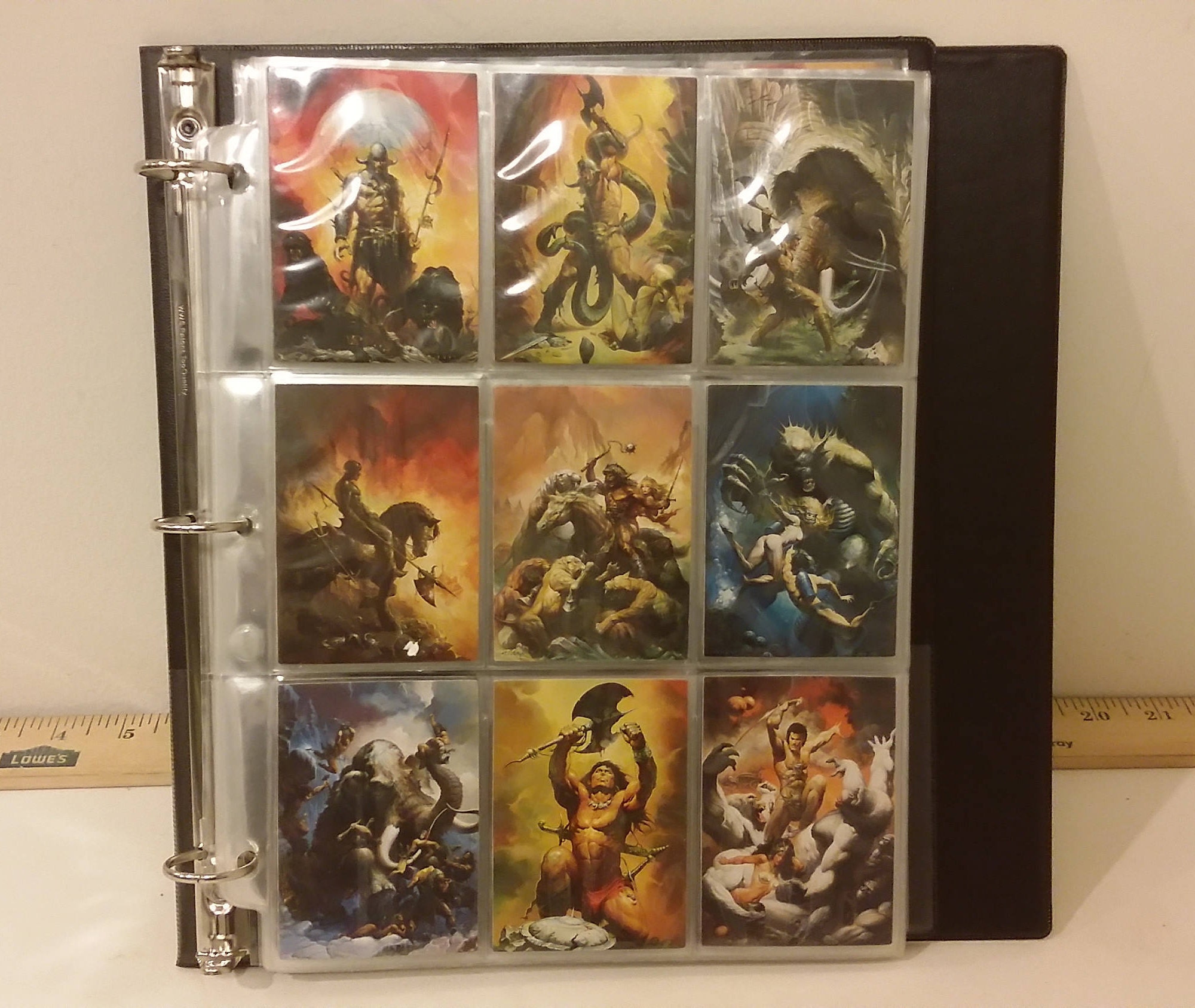 Vintage Fantasy Art Cards Ken Kelly Artist FPG Cards Complete Set