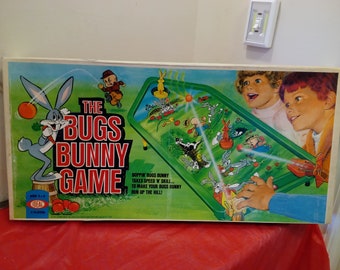 Vintage Boardgame, The Bugs Bunny Game, Action Shooting Game, 1975