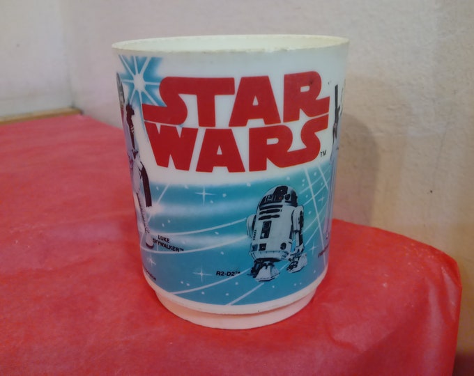 Vintage Child's Mug/Cups, Plastic Mug/Cups from "Star Wars" and "Return of the Jedi", 1977/1983#