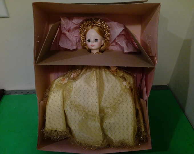 Vintage Doll, Madame Alexander Doll, Sleeping Beauty Model #1595, 1980's