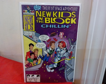 Vintage Harvey World Comic Books, New Kids on the Block "Chillin", 1990's
