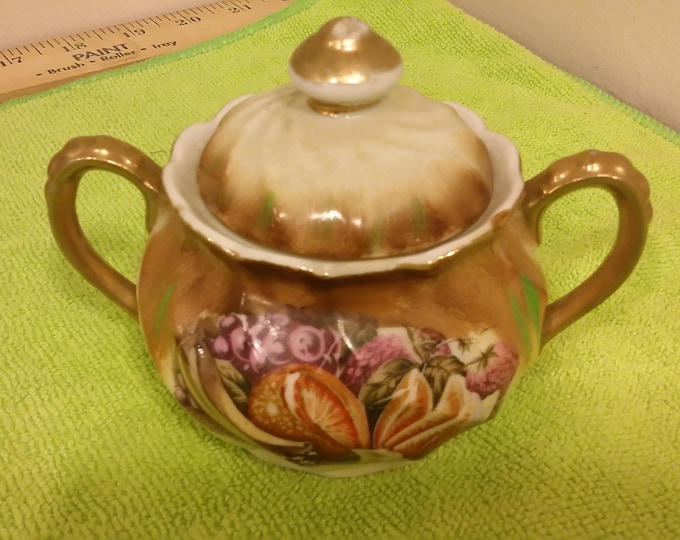 Vintage Sugar Bowl made in Japan, 1950's or 1960's