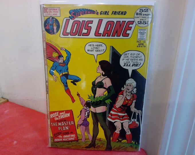 Vintage DC Comic Books, Superman's Girl Friend Lois Lane, Various Issues, 1970's