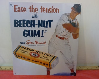 Vintage Tin Signs, Baseball and Campbell's Soup Advertising Tin Signs, Repro's of Signs of the Past, 1980's-90's