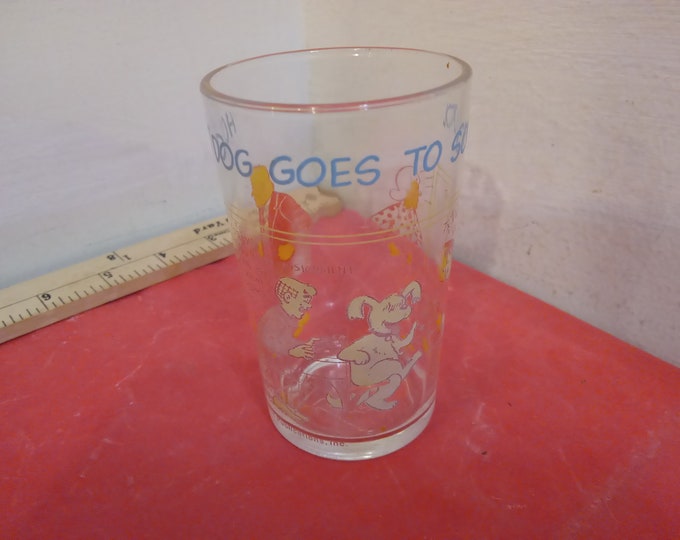 Vintage Jelly Jar, Welch's Archie Comics Jelly Glass/Juice Glasses, 1970's