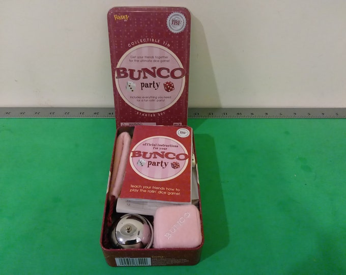 Vintage Party Game, Bunco Party Game by Fundex, 2004