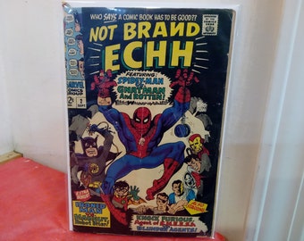 Vintage Comic Books, Marvel Comic Book "Not Brand Echh" #2