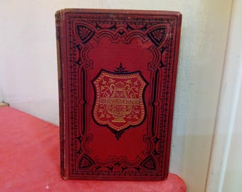 Vintage Poetry Book, Lord Bryon's Poetical Works, 2nd Edition, 1890's