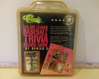 Classic Major League Baseball Trivia Board Game Series 2, 1991