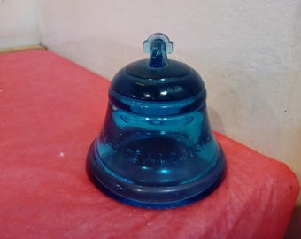 Vintage Blue Glass Items, Cobalt Blue Insulator, Child's Glass Bake/Kitchen Set Pieces, Sugar Cup, Pie Plate, and Creamer