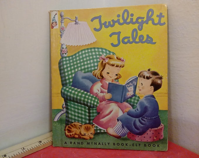 Vintage A Rand McNally Book-Elf Book, Twilight Tales, 1957