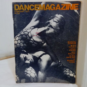 Vintage Dancing Magazines, Dance Magazine, 1971#