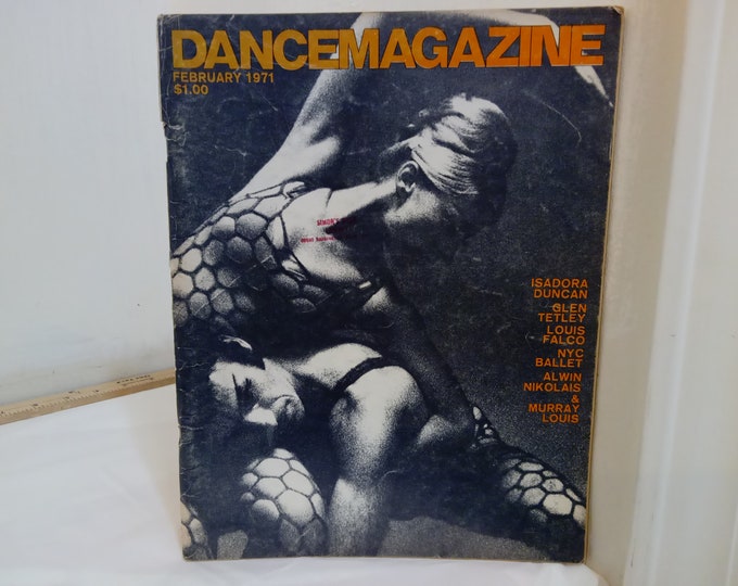 Vintage Dancing Magazines, Dance Magazine, 1971#