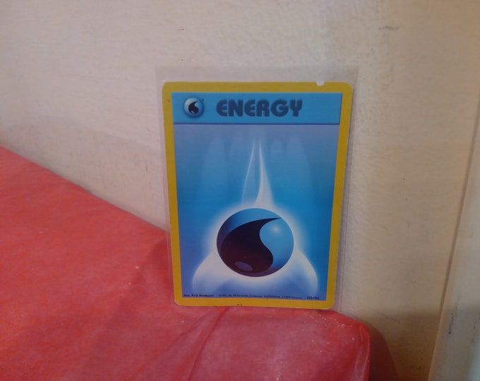 Collectible Gaming Cards, Pokemon Game Cards, Energy Cards, 1999