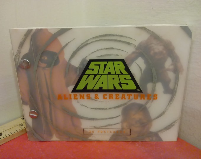 Vintage Star Wars Aliens & Creatures, 30 Postcard Set, 1996